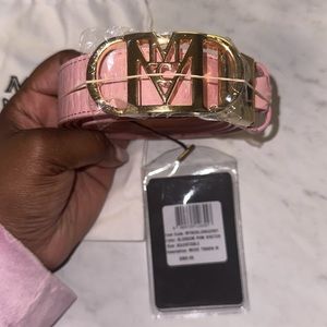 Women’s Blossom Pink Mode Travia MCM Belt